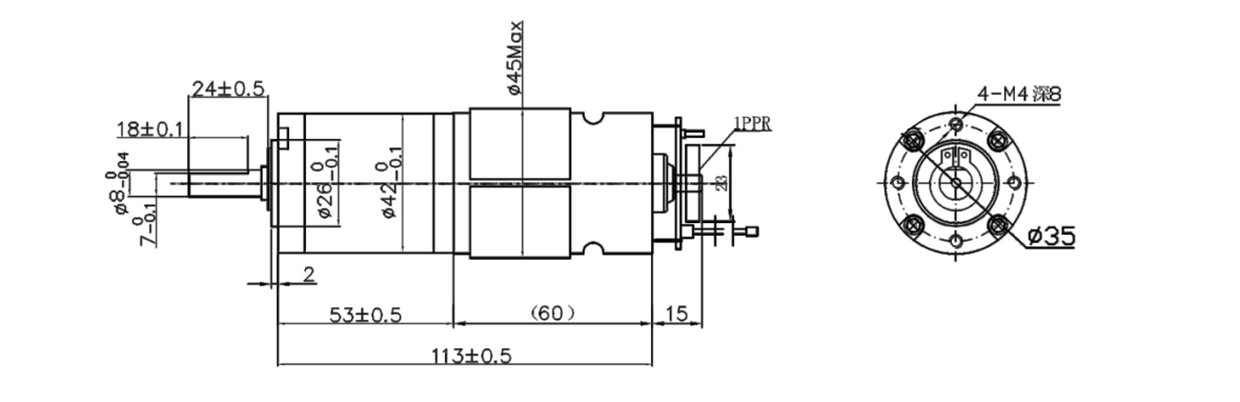VSD - 42P755 Gear Motor Design VSD - 42P755 Gear Motor Design