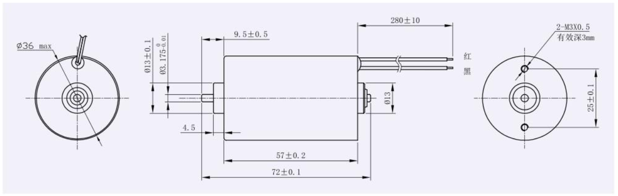 VBL-3657 Brushless motor design VBL-3657 Brushless motor design